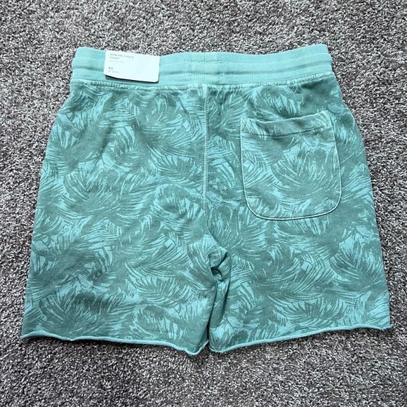 American Eagle Bonfire Fleece Sweat Shorts 6” Inseam Mens Size XS Palm Trees - Picture 5 of 8